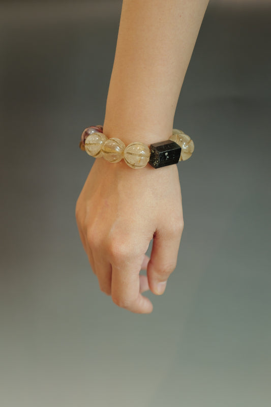 玄閃(げんせん)天然石ブレスレット パワーストーン